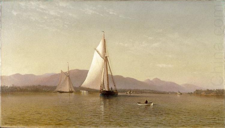 The Hudson at the Tappan Zee, unknow artist